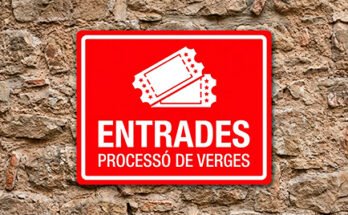 Entrades la processó de Verges