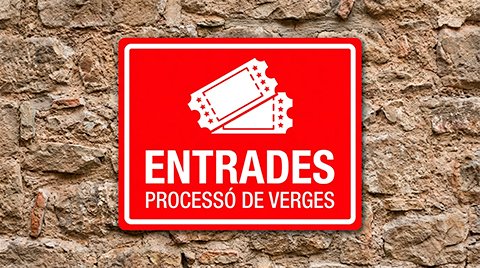 Entrades la processó de Verges