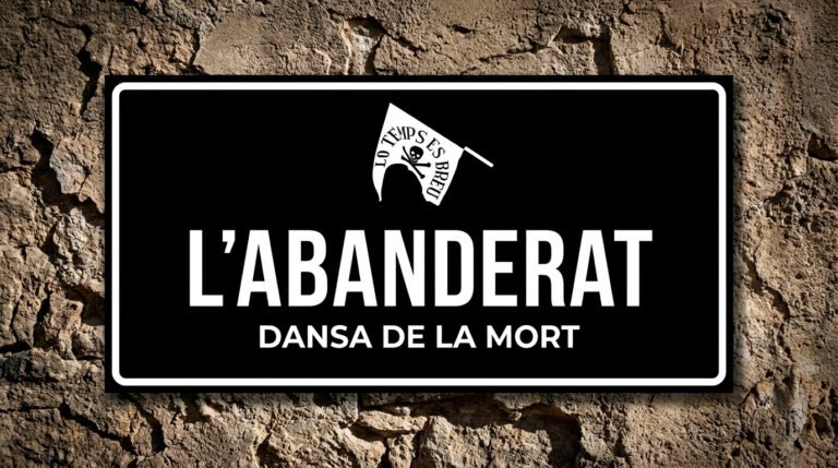 L’Abanderat: Portador del missatge «Lo Temps és Breu» a la Dansa de la Mort
