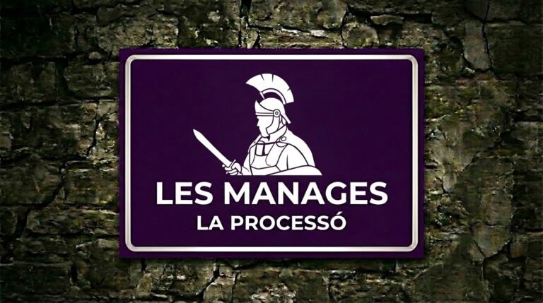 Les Manages de Verges: El batec de la Processó