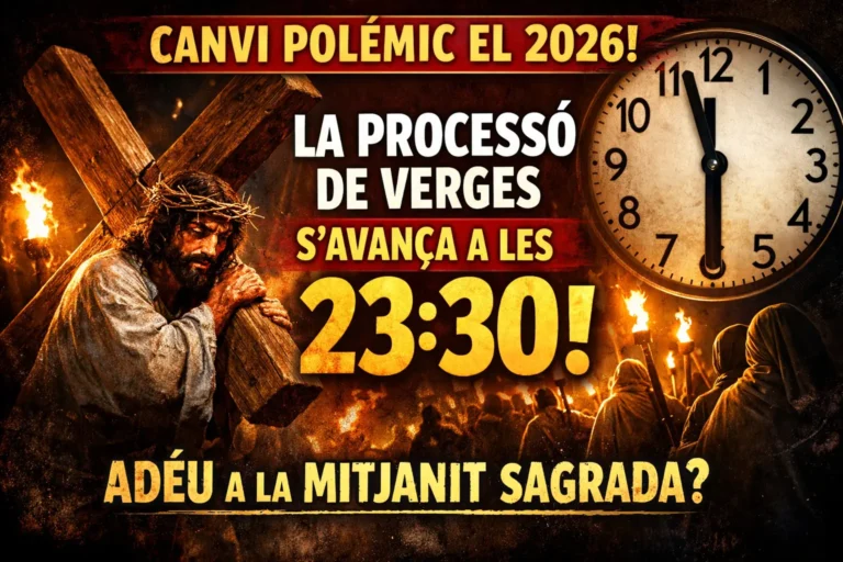 Verges Procession Schedule: Tradition vs. Change