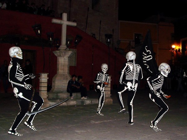 Danse de la Mort de Verges au festival de Guanajuato