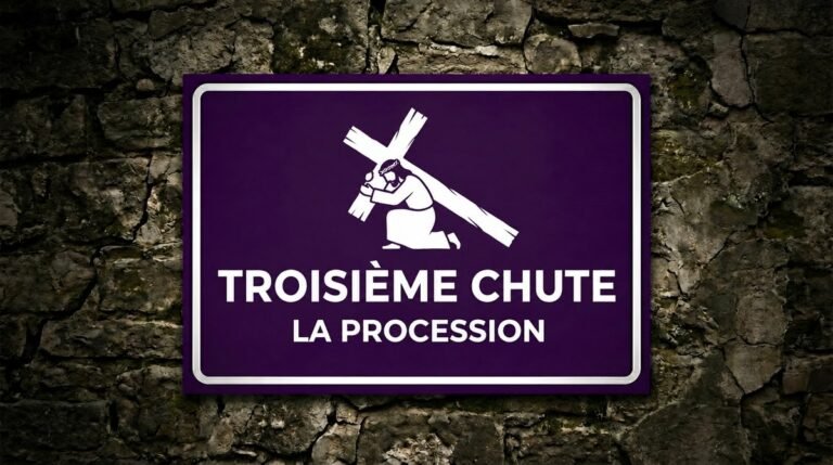 Procession Verges: La Troisième Chute et la Douce Épouse