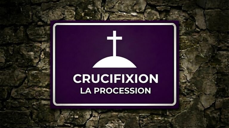 Crucifixion de Verges : Le silence sur la Placette