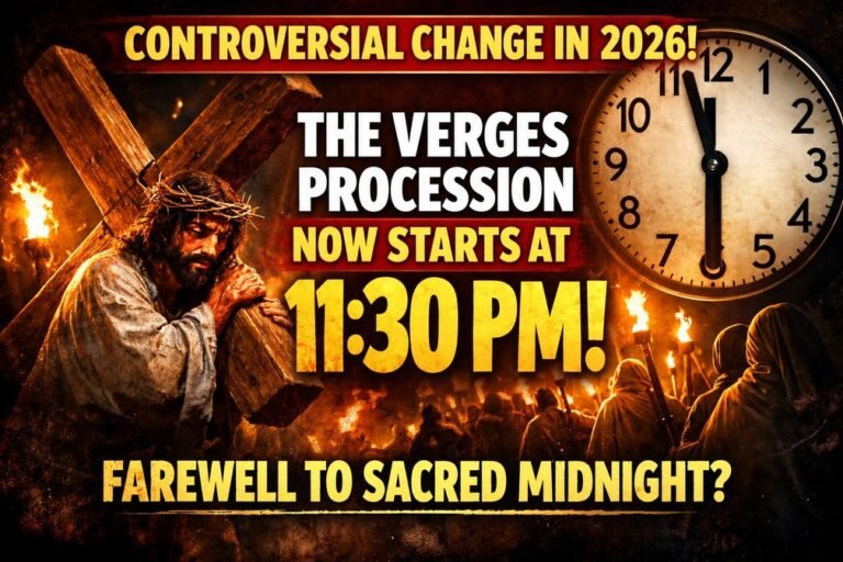 Verges Procession Schedule: Tradition vs. Change