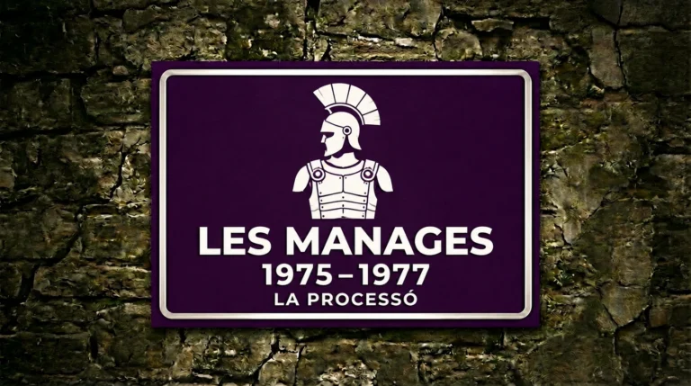 La renovació de les Manages de Verges, 1975–1977