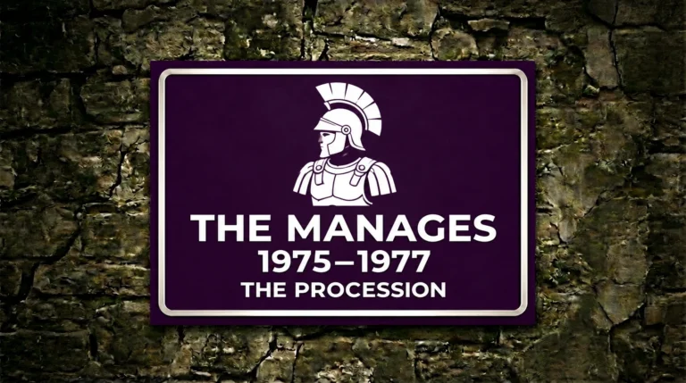 Renewing the Verges Manages’ equipment, 1975–1977