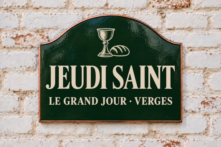 Jeudi Saint à Verges : La Cène et la Procession