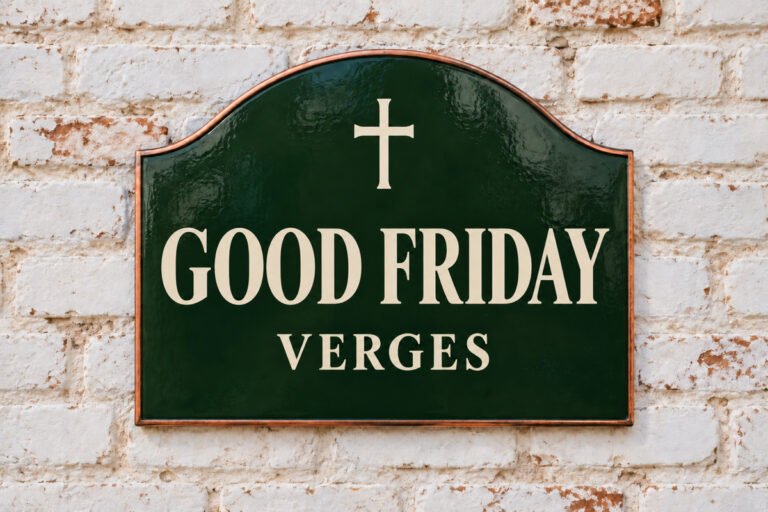 Good Friday in Verges: Tradition & Reflection