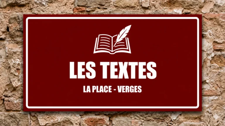 Les textes de la Procession de Verges : versions, auteurs et transmission